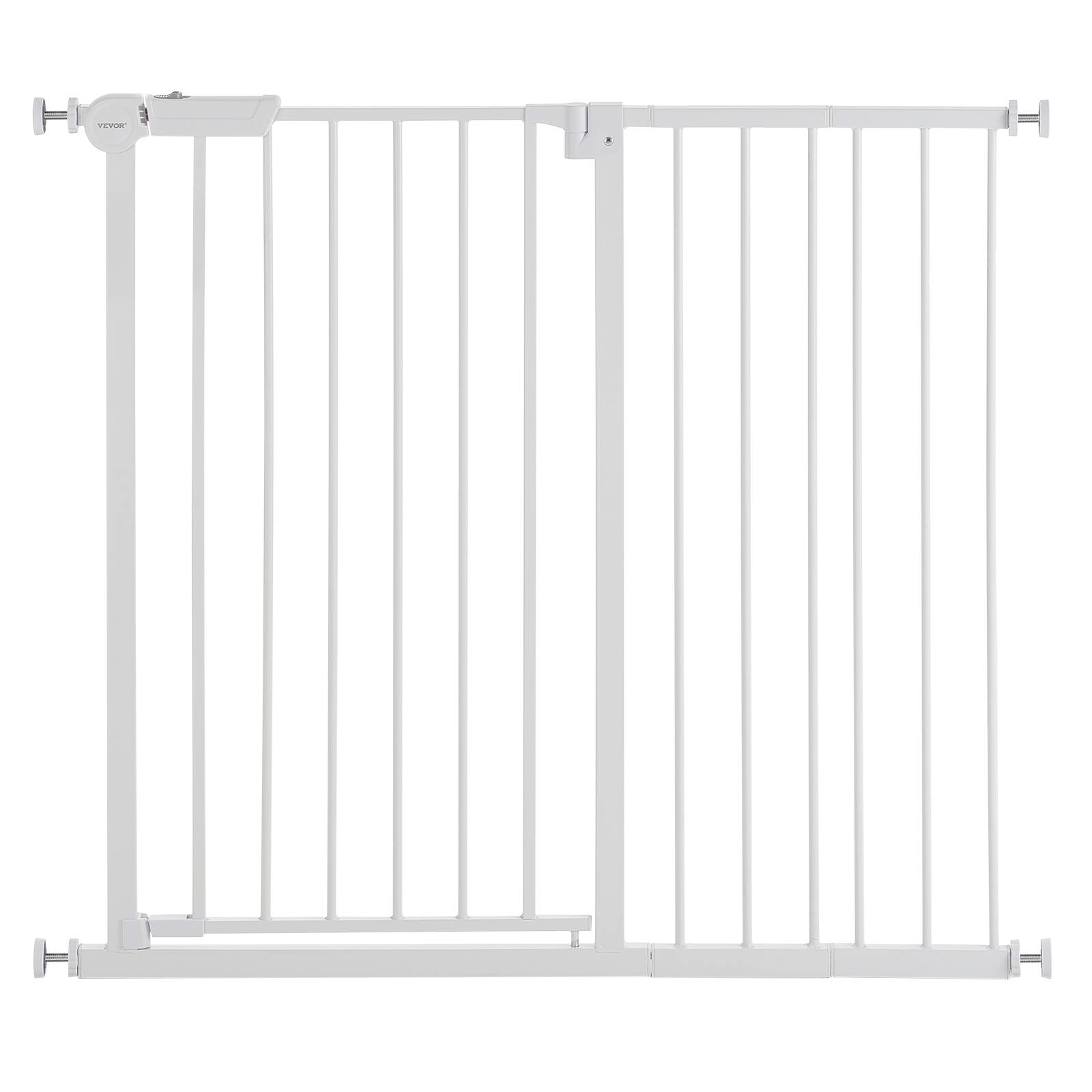 Alt View 5. VEVOR - Baby Gate, 26-40 Inches Adjustable Width, 36 Inches High Dog Gate, Easy Step Walk Thru, for Child Pet Security.