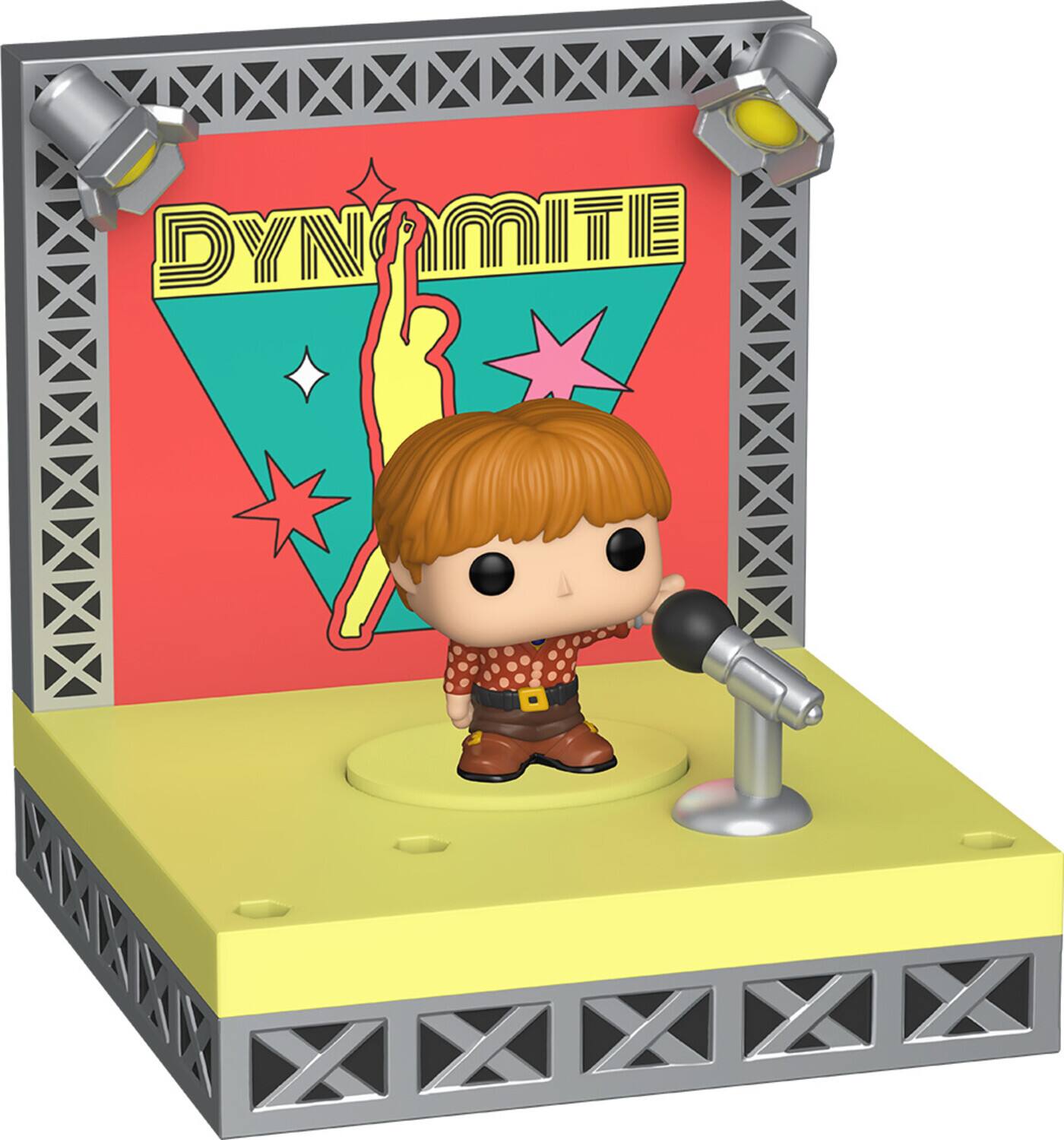 Alt View 2. Funko - BTS - Funko Bitty Stages: BTS - Dynamite - Jin   - COLLECTIBLES - Multicolor.