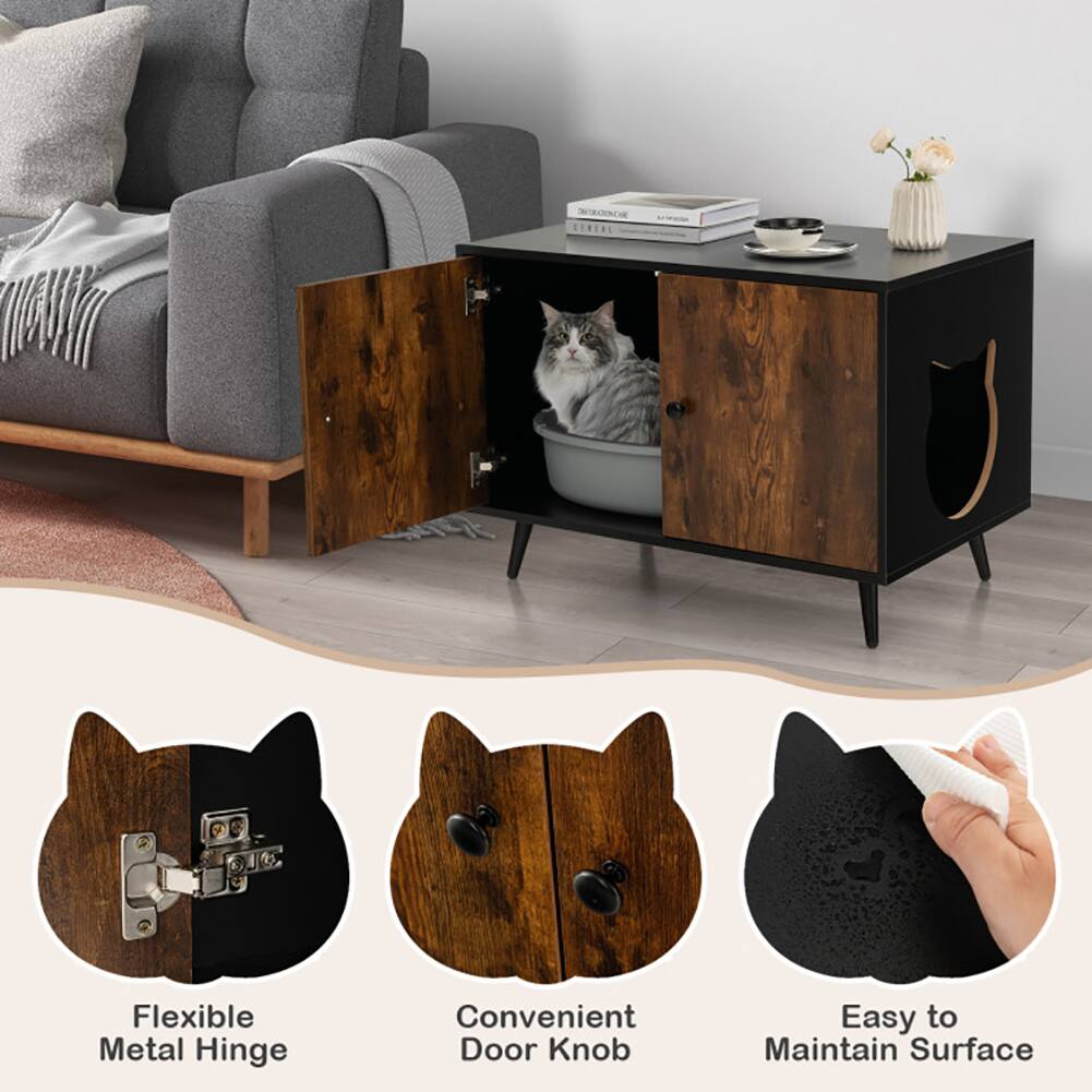 ROOOE EERERS Flexible Metal Hinge Convenient Door Knob Easy to Maintain Surface