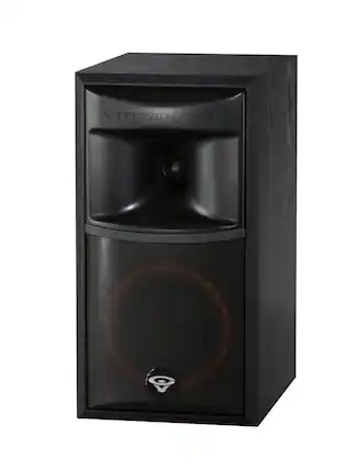 Front. Cerwin Vega - Cerwin-Vega XLS-6 6 1/2 2-Way Home Audio Bookshelf Speaker - BLACK.