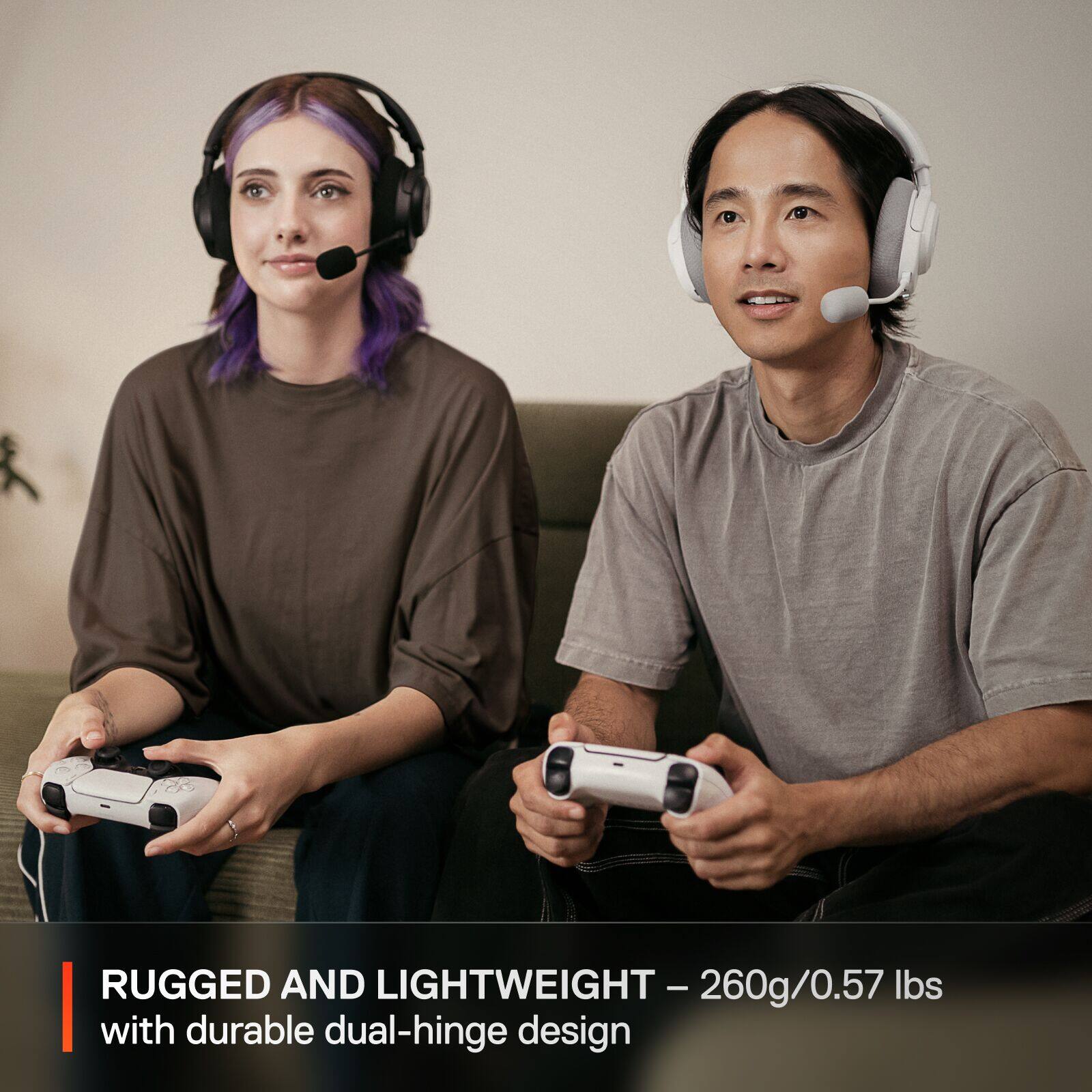 Rugged and lightweight neck- 260g/0.5 lbs with durable dual-hinge design.