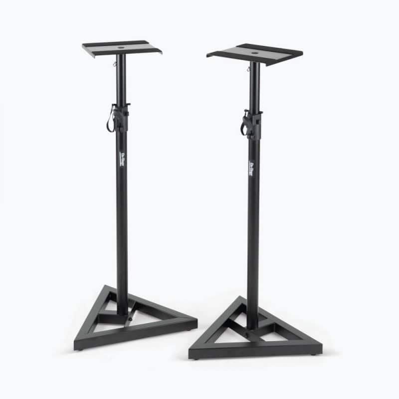 On Stage Stands - On-Stage SMS6000-P Studio Monitor Stands (Pair) - Black