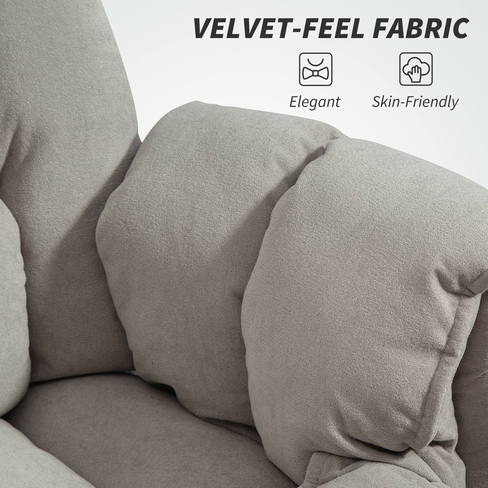 VELVET-FEEL FABRIC  
Elegant  
Skin-Friendly
