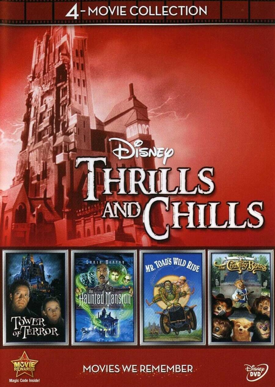 Disney Thrills and Chills: 4 Movie Collection DVD - Best Buy
