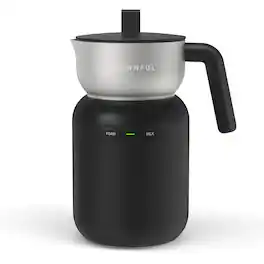 Crownful - Milk Frother and Steamer - Black