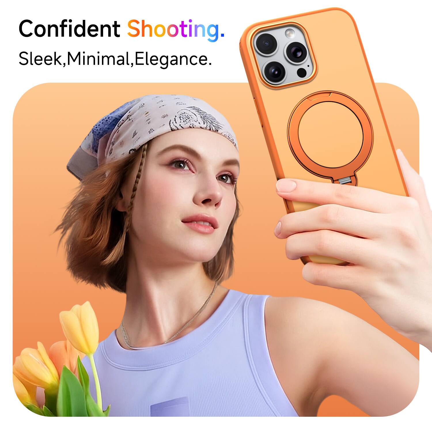 Confident Shooting. Sleek, Minimal, Elegance.