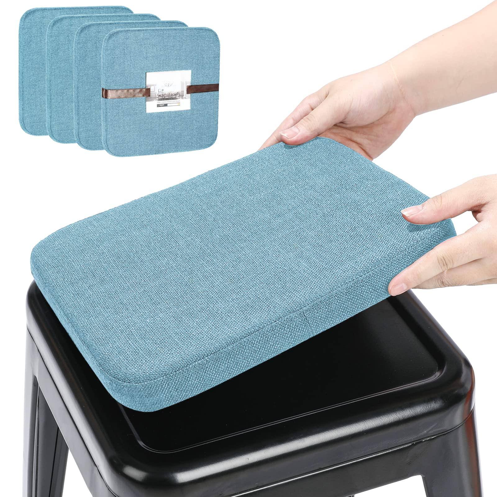 Light Blue Square-4 Pcs