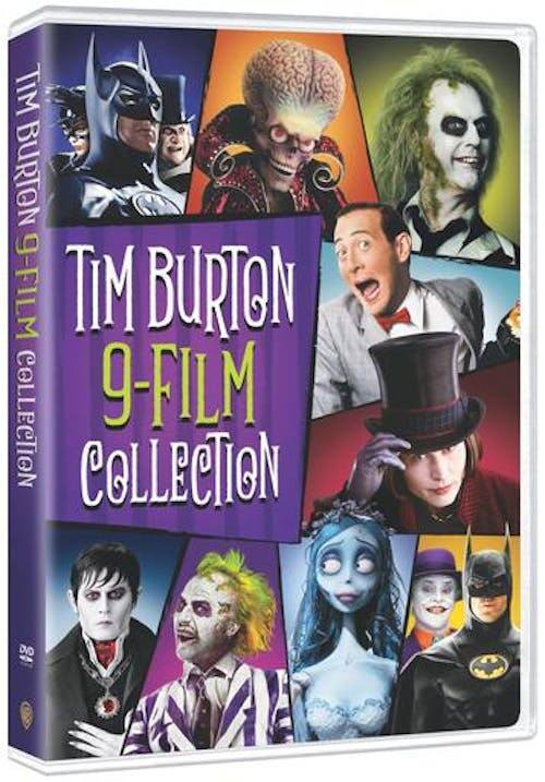 Angle. Tim Burton 9-Film Collection   - DVD.