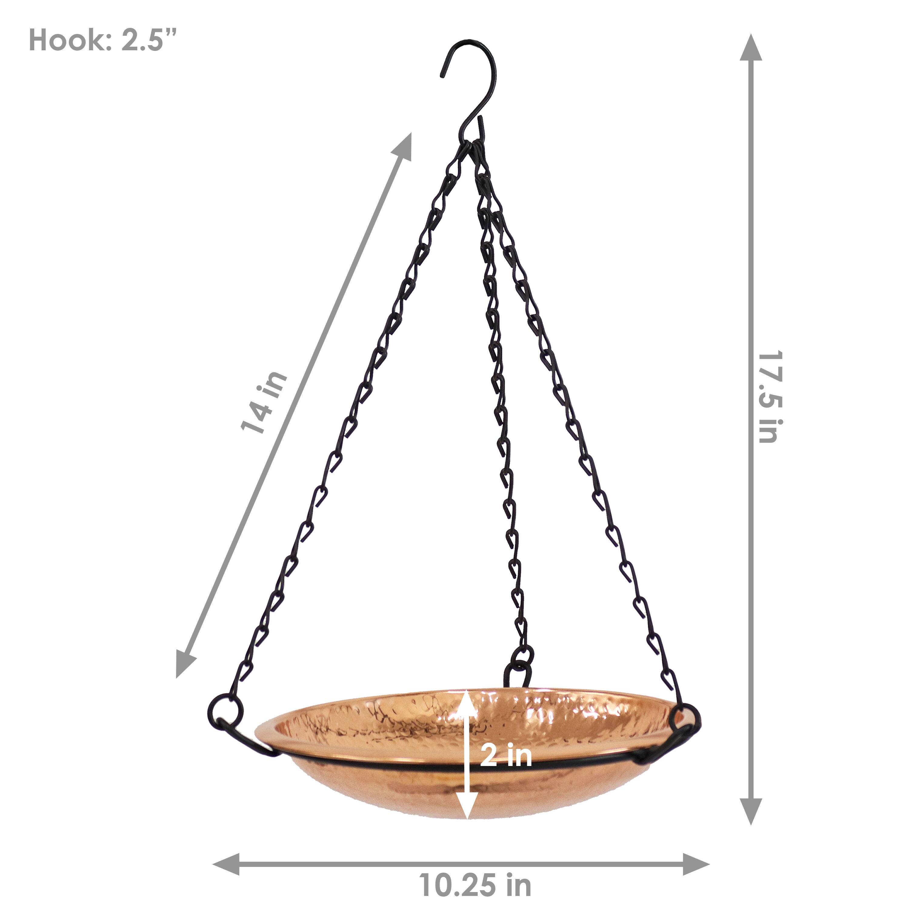 Hook: 2.5"  
14 in  
17.5 in  
10.25 in  
2 in