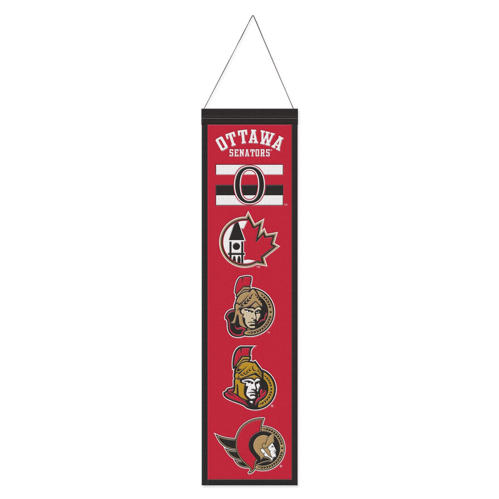 WinCraft - Ottawa Senators 8" x 32" Evolution Banner - Multicolor