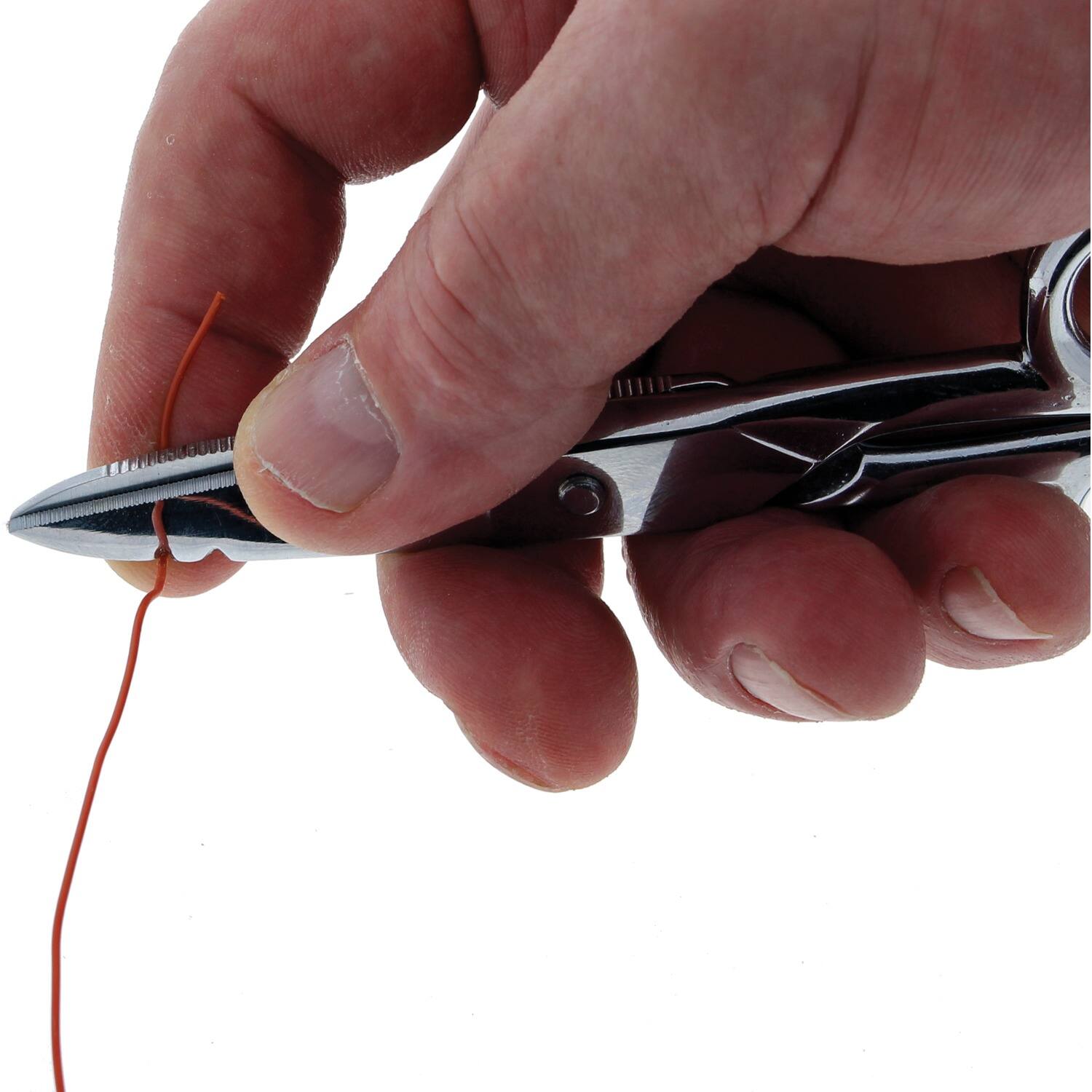 Alt View 1. IDEAL - Electrician's Scissors with Stripping Notch.