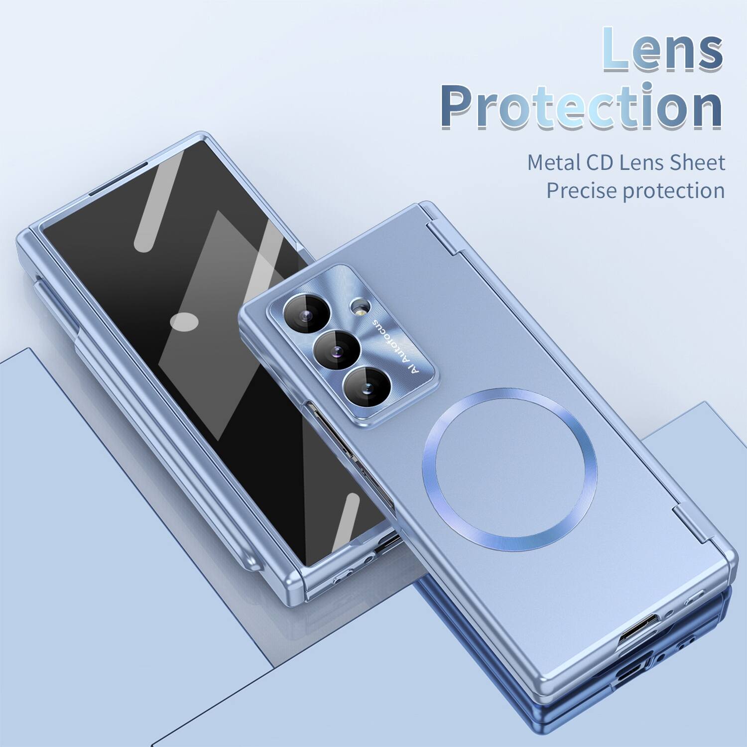 Lens Protection  
Metal CD Lens Sheet  
Precise protection