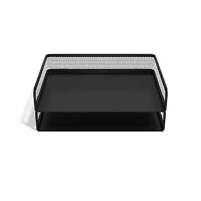TRU RED - TRU RED™ Side Load Stackable Metal Letter Tray, 2/Pack (TR57563) - Matte Black price history on PriceWatchPro