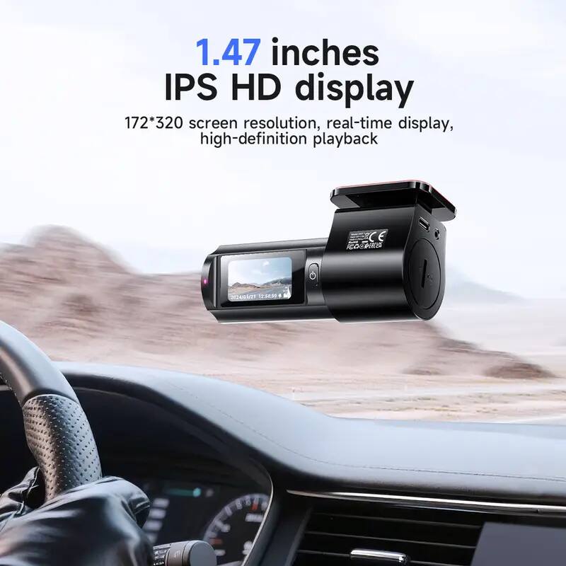 1.47 inches IPS HD display  
172*320 screen resolution, real-time display, high-definition playback  
CE REGEHR ROO 2024/0/71 21 12.88.80