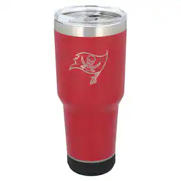 The Memory Company - Tampa Bay Buccaneers 30oz. Stainless Steel LED Bluetooth Tumbler - Multicolor
