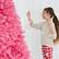 Alt View 7. Best Choice Products - Best Choice Products Artificial Christmas Tree, 9ft Premium Unlit Pine Design, Dense Branches w/Easy Assembly - Pink - Pink.
