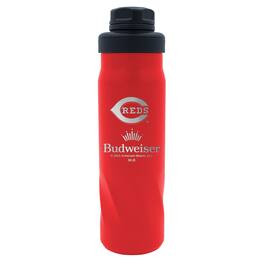WinCraft - Cincinnati Reds 2024 MLB x Budweiser 20oz. Morgan Water Bottle - Multicolor