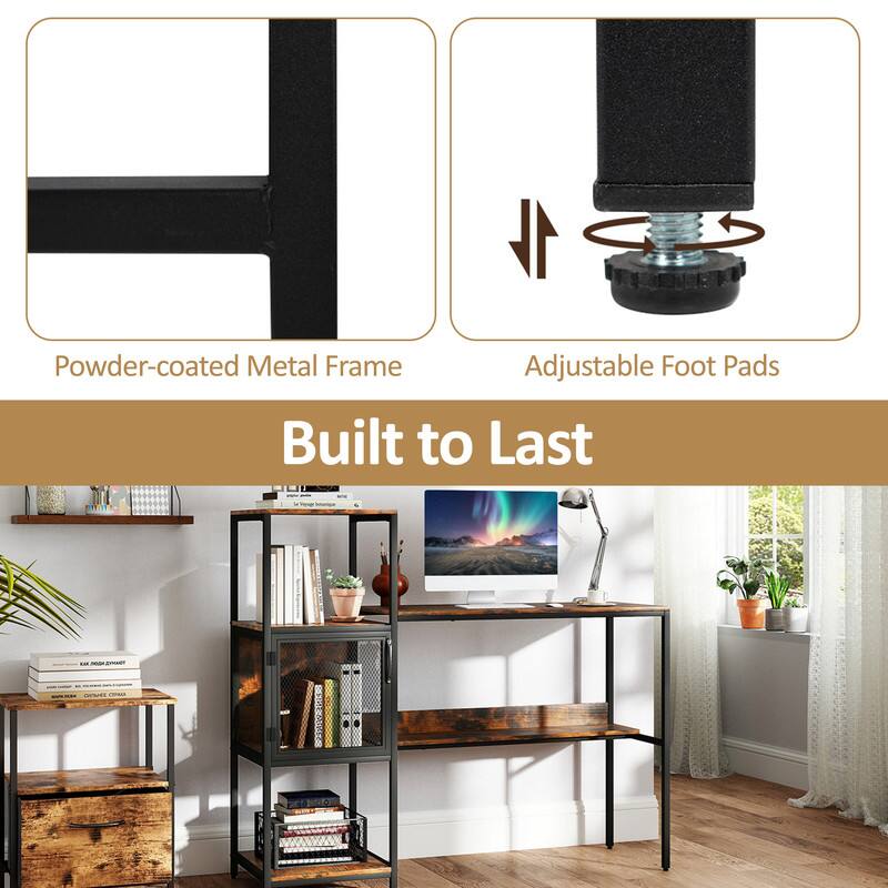 Powder-coated Metal Frame Adjustable Foot Pads Built to Last