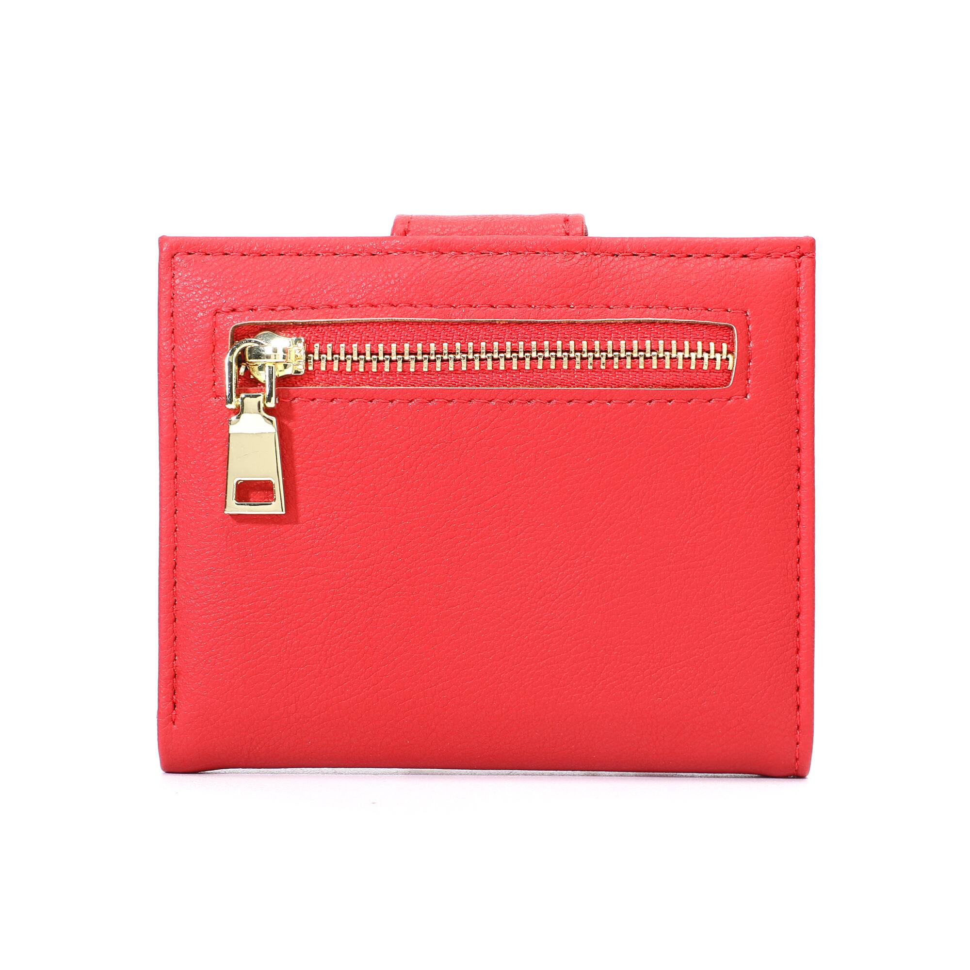 Back. Champs - Iconic Collection Snap Cardholder - Red.