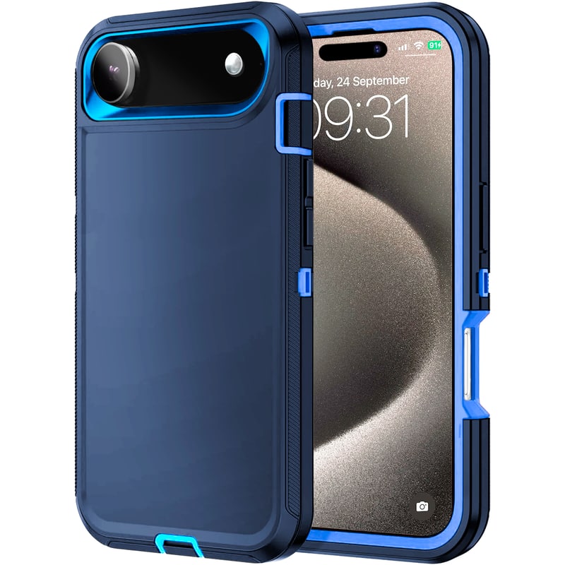 Photos - Case Entronix - Heavy Duty  for iPhone 17 Air - Ultimate Protection and Style - Navy Blue