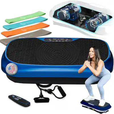 LifePro - Waver Mini Vibration Plate Whole Body Exercise Machine for Weight Loss, Muscle Toning & Lymphatic Drainage - Blue LifePro - Waver Mini Vibration Plate Whole Body Exercise Machine for Weight Loss, Muscle Toning & Lymphatic Drainage - Blue