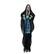 Front. Costway - Costway Halloween Decoration 6'11” Sound-Activated Witch Holding Ghost Girl Spooky Sound - Black.