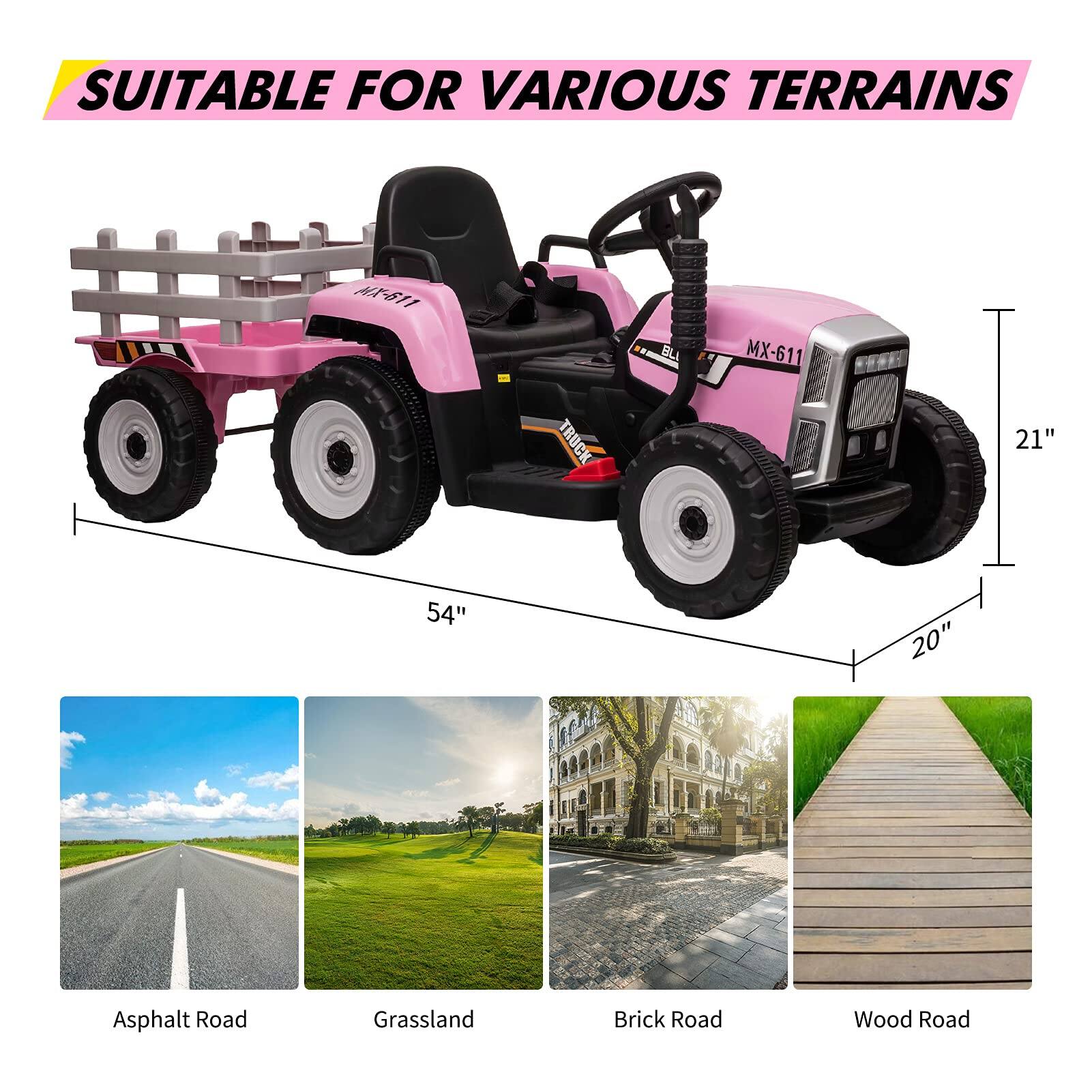 SUITABLE FOR VARIOUS TERRAINS

MX-611 TRUCK

21" 54" 20"

Asphalt Road
Grassland
Brick Road
Wood Road