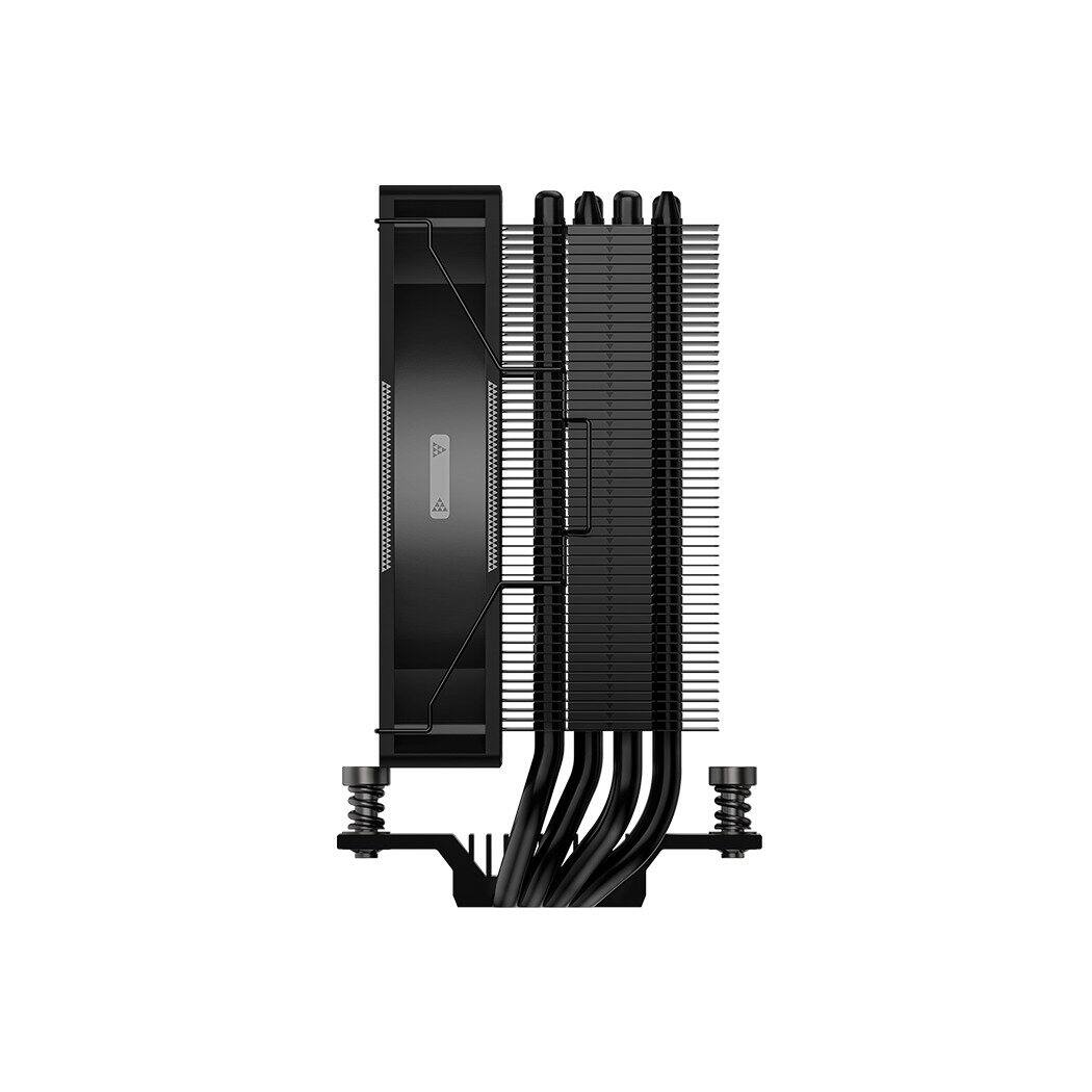 Alt View 2. PCCOOLER - RT400 BK CPU Air Cooler, 4 Heat pipes - Black.