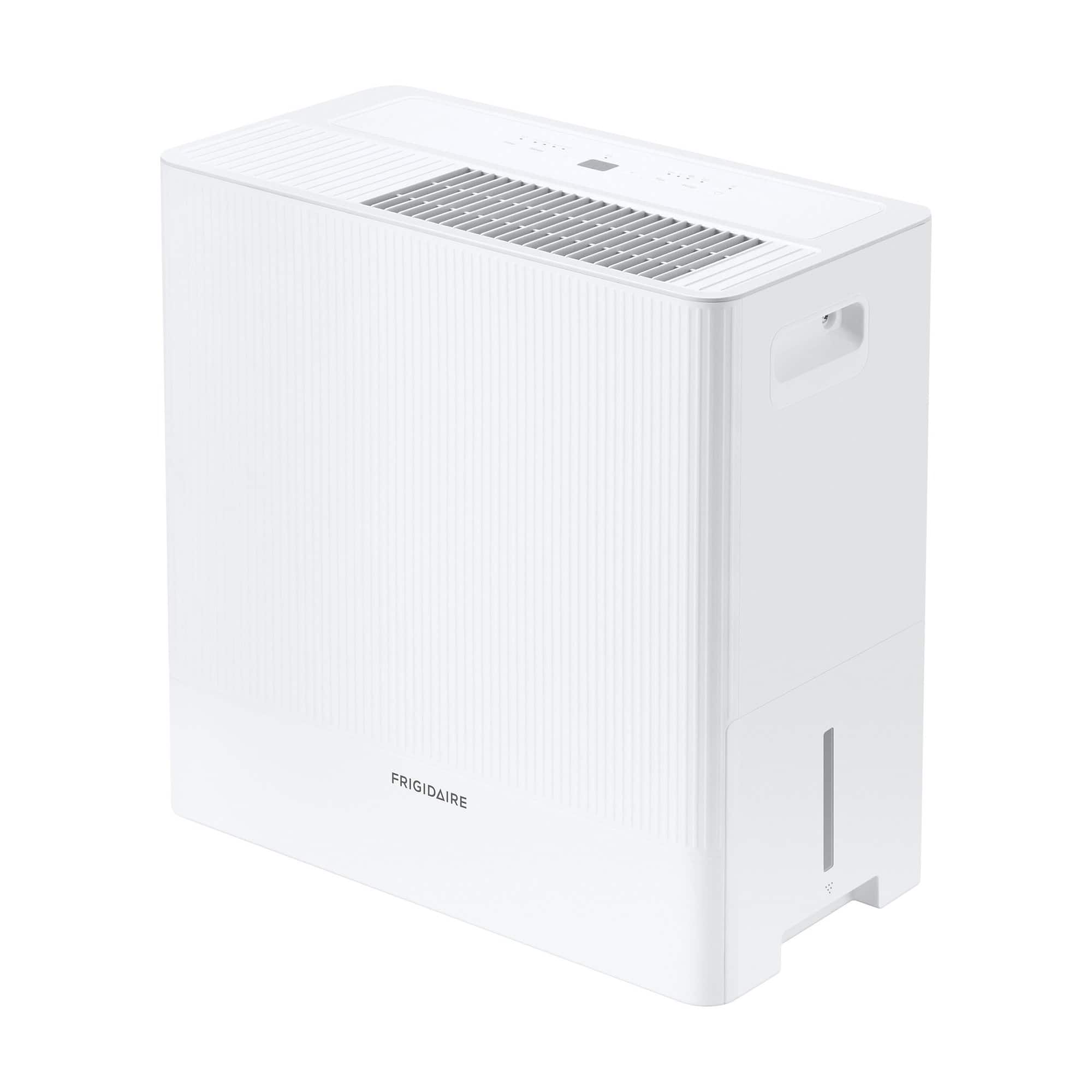 Front. Frigidaire - Frigidaire 4500 Sq Ft 50 Pint Dehumidifier with Pump - White.