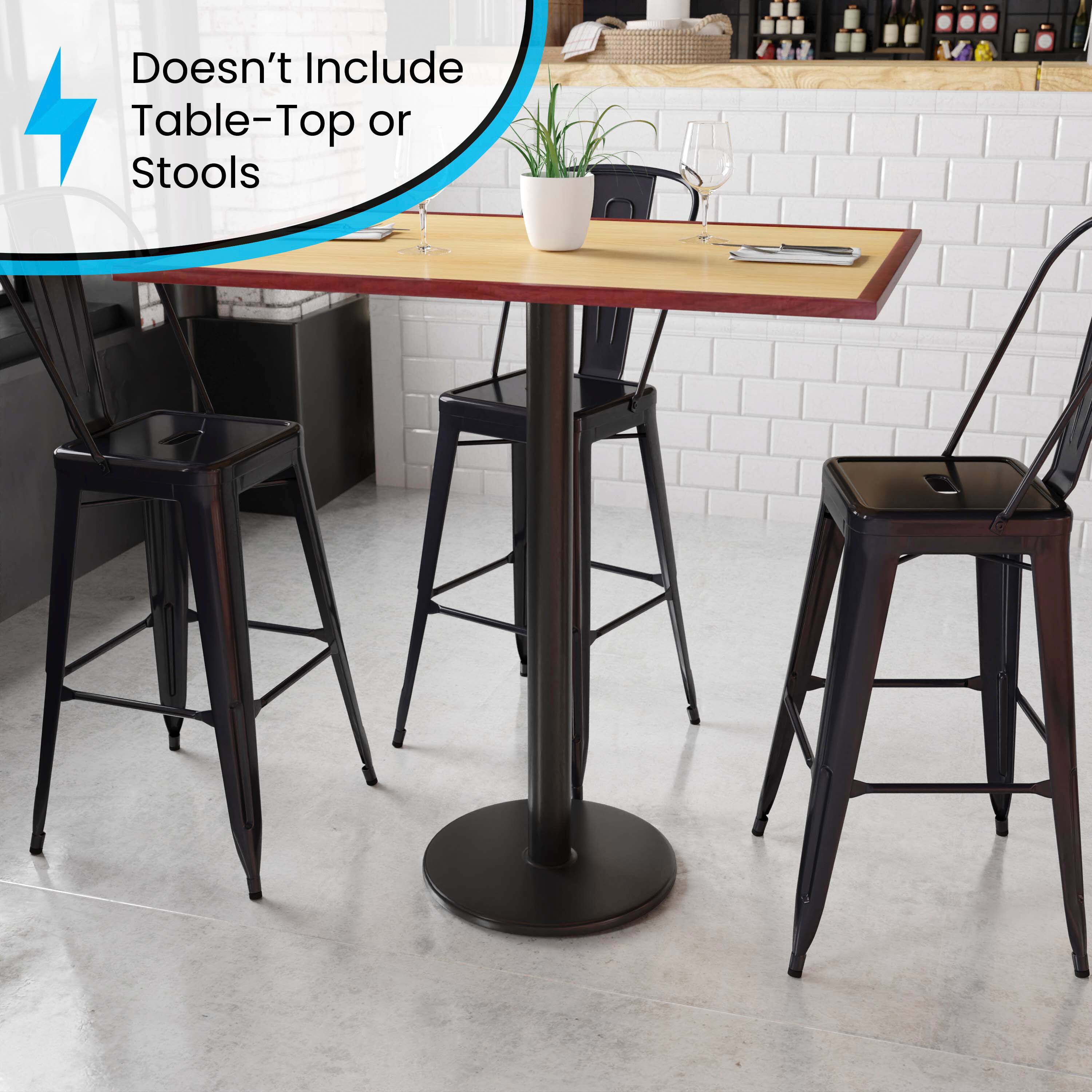 Doesn't Include Table-Top or Stools