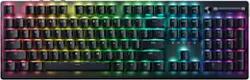 Razer - DeathStalker V2 Full Size Wired Optical Linear Gaming Keyboard with Low-Profile Design - Black - Front_Zoom