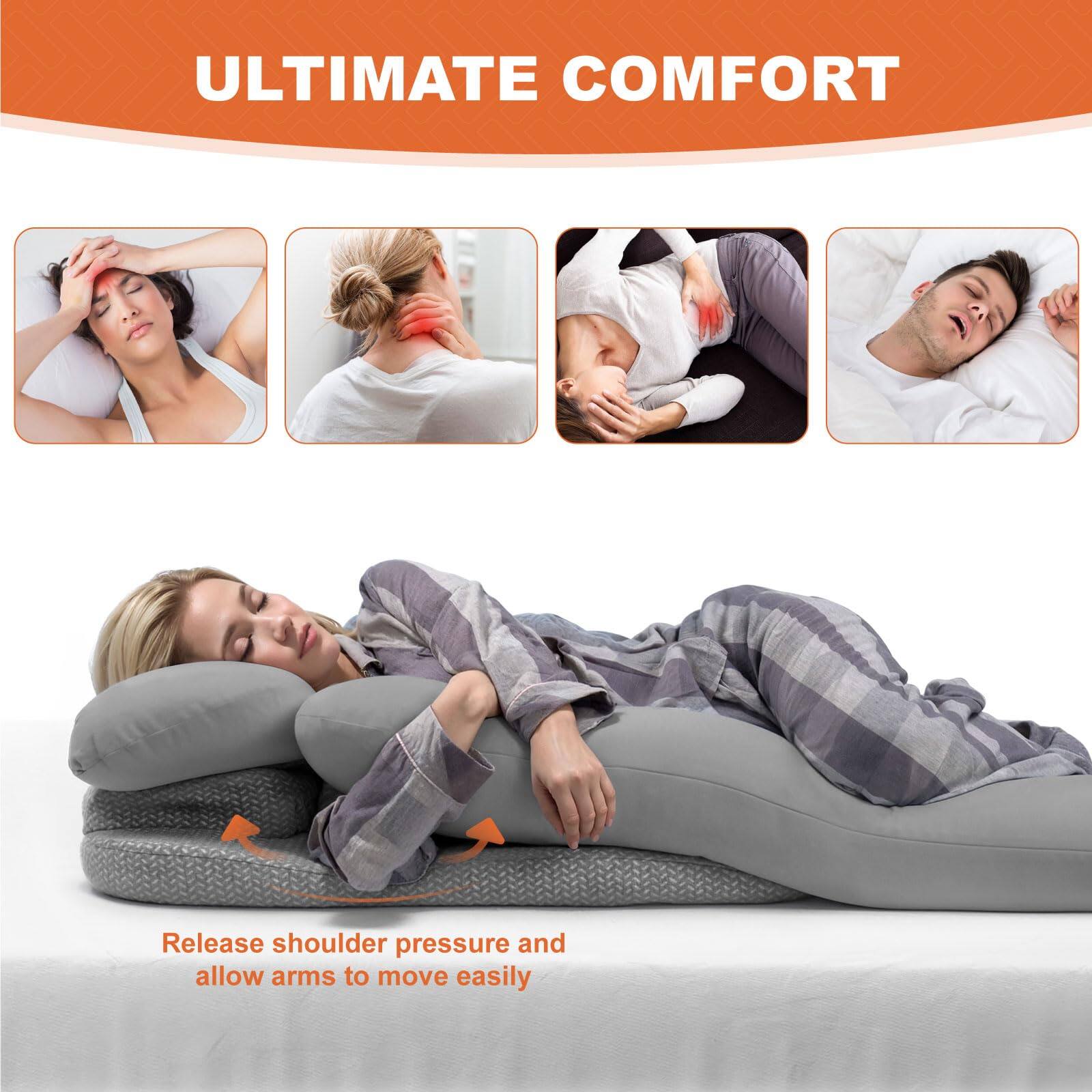 ULTIMATE COMFORT

Release shoulder pressure and allow arms to move easily
