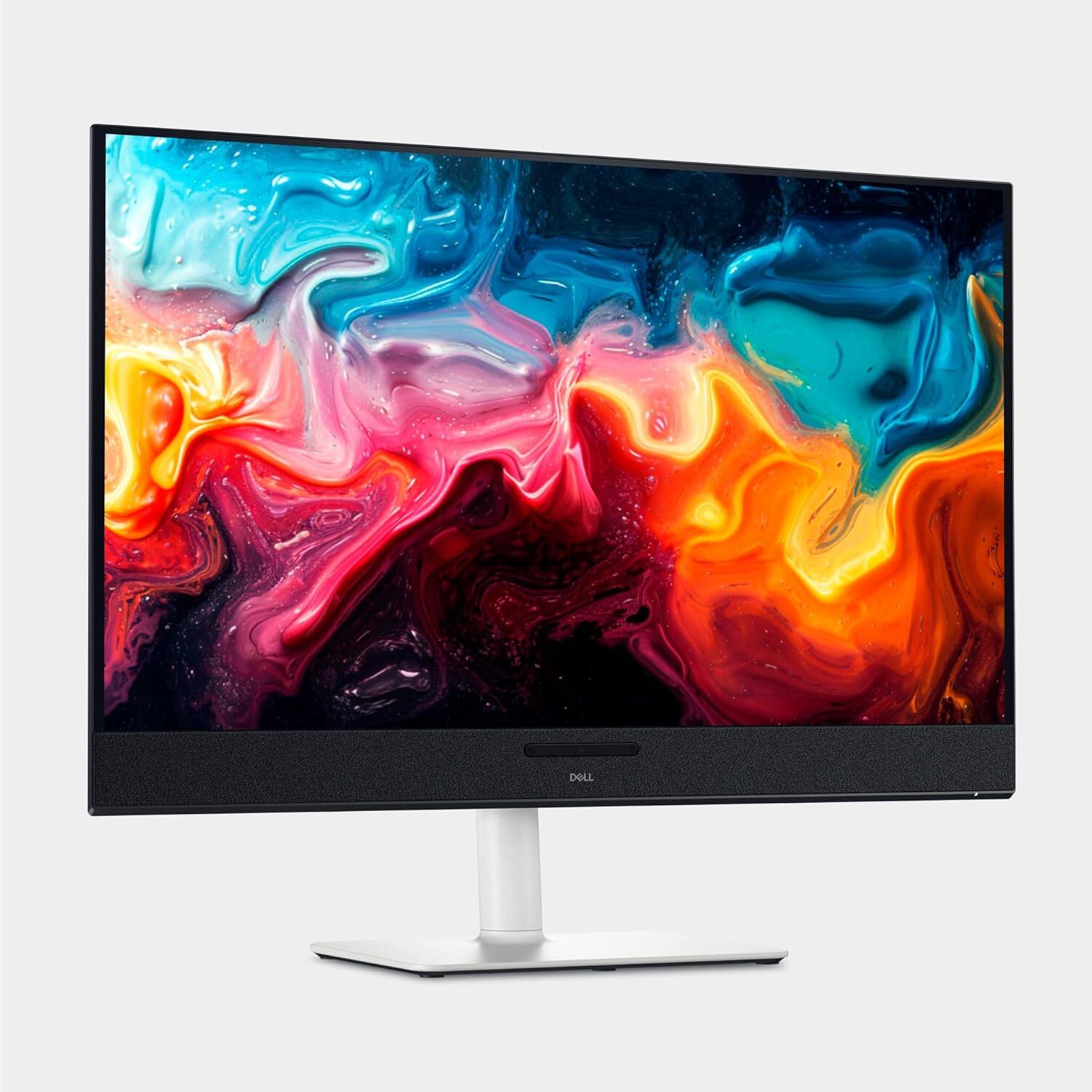 Angle. Dell - Dell 32 Plus 4K QD-OLED Monitor S3225QC - 31.6" 3840x2160 120Hz 0.03ms AI Spatial Audio - Ash White - Ash White.