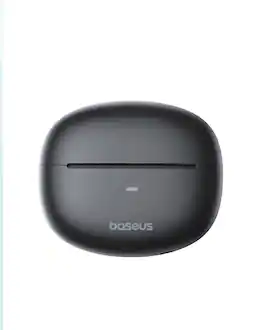Baseus - Bowie MC1 Open Ear Clip-On Earbuds - Anti-Drop Design, Adaptive Bass, IP57, 40H Playtime - Black