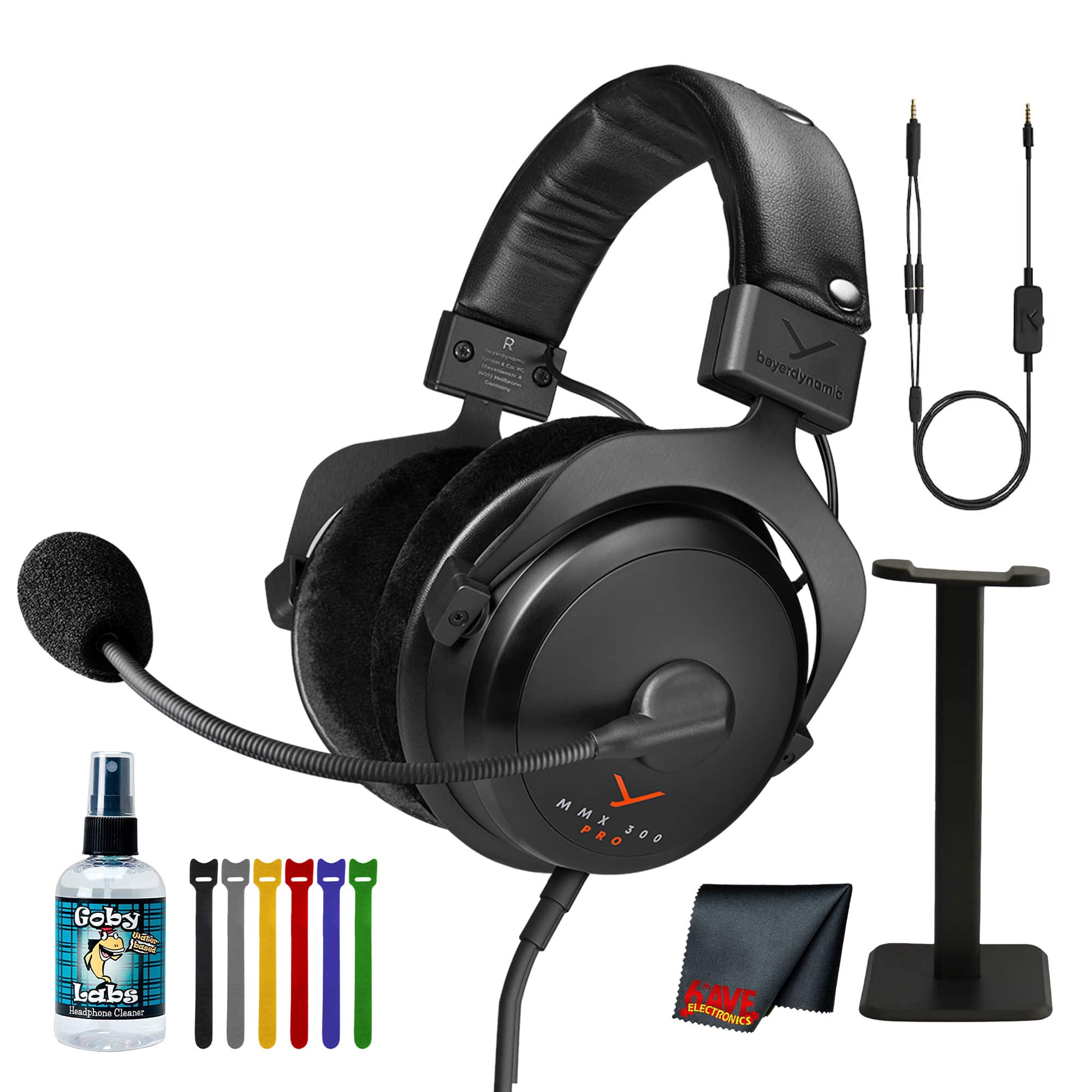 Bundle - Beyerdynamic - MMX 300 PRO Gaming Headset STELLAR.45 Wired Mic Headphones ()