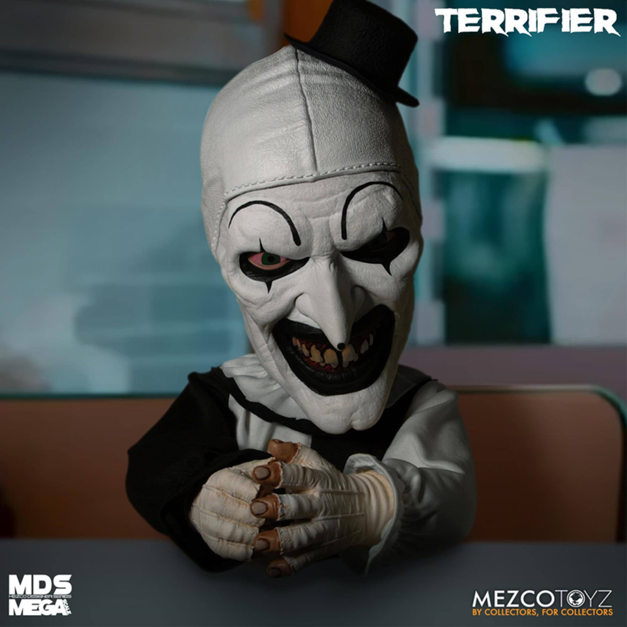 TERRIFIER MDS MEGA MEZCOTOYZ BY COLLECTORS, FOR COLLECTORS