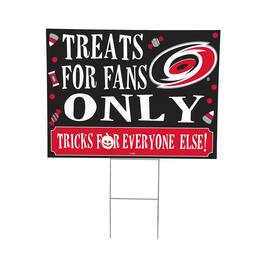 Evergreen Enterprises - Carolina Hurricanes 18" x 24" Halloween Treats Outdoor Yard Sign - Multicolor