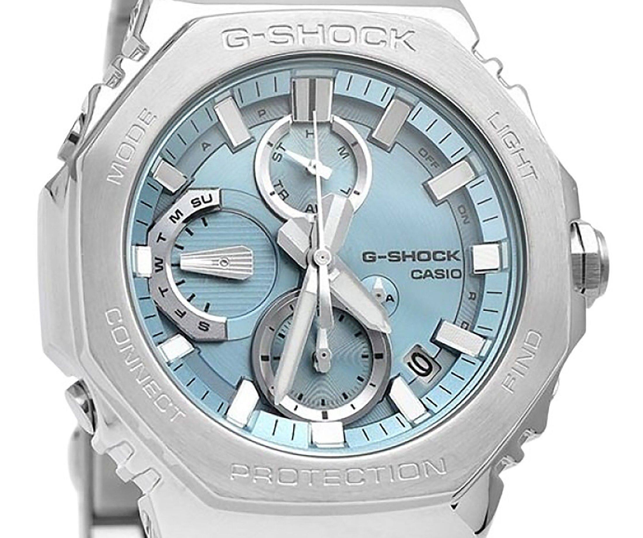 G-SHOCK BJ  
G-SHOCK  
CASIO  
PROTECTION  
MODE  
LIGHT  
OFF  
ON  
ST  
TR  
SU  
M  
A  
I  
F  
CONNECT  
9  
FIND