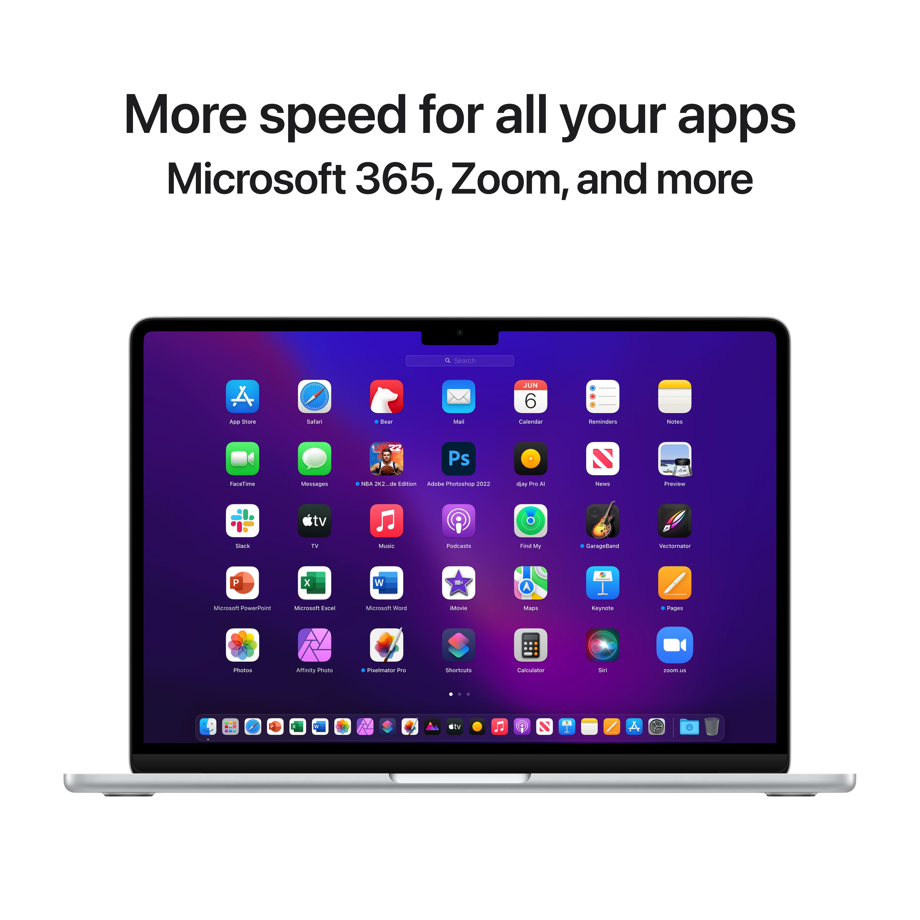 More speed for all your apps Microsoft 365, Zoom, and more.