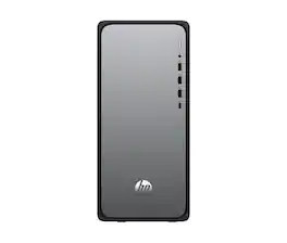 HP - OmniDesk Desktop Intel Core i3 14th gen, 8 GB;256 GB SSD Windows 11 Home - Meteor silver, jack black chassis