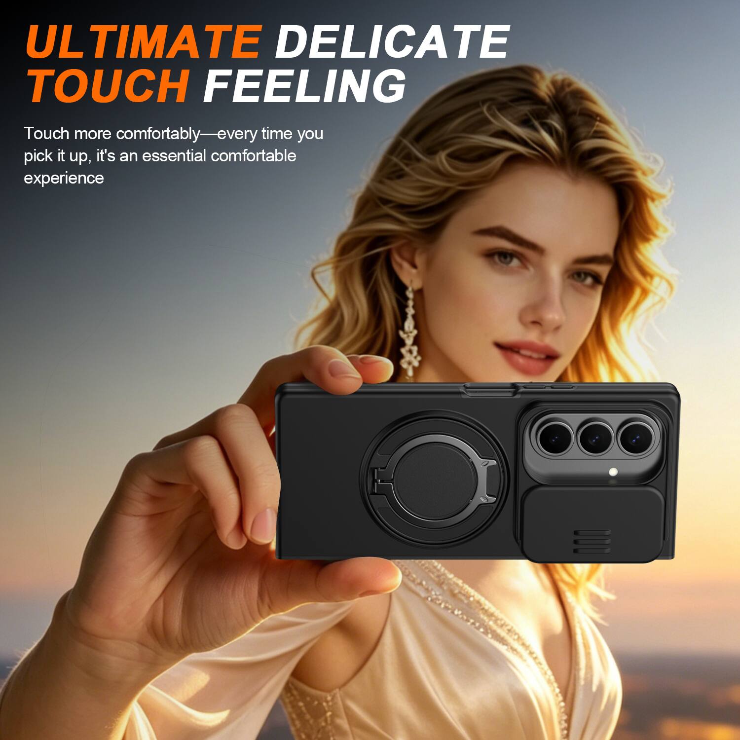 ULTIMATE DELICATE TOUCH FEELING

Touch more comfortably—every time you pick it up, it's an essential comfortable experience