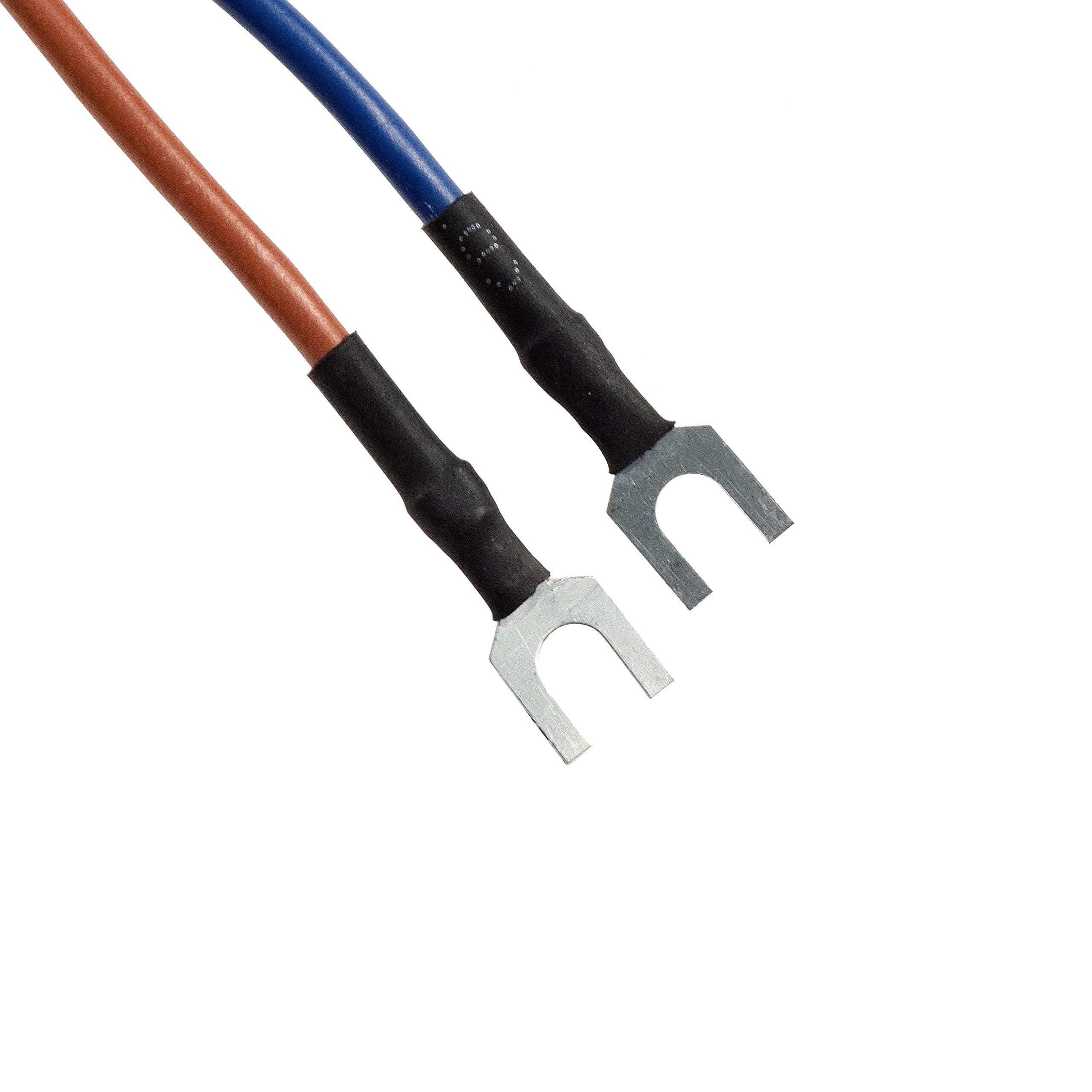 Left. HQRP - 80 uF 250 V AC Run Capacitor CBB60 for HVAC Motor Blower Compressor.