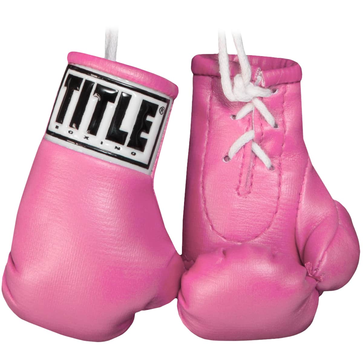 "TITLE Boxing - 3.5"" Authentic Detailed Mini Lace Up Gloves - Pink" price history on PriceWatchPro
