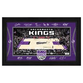 Highland Mint - Sacramento Kings 2025 Facsimile Signature Court Framed Picture - Multicolor