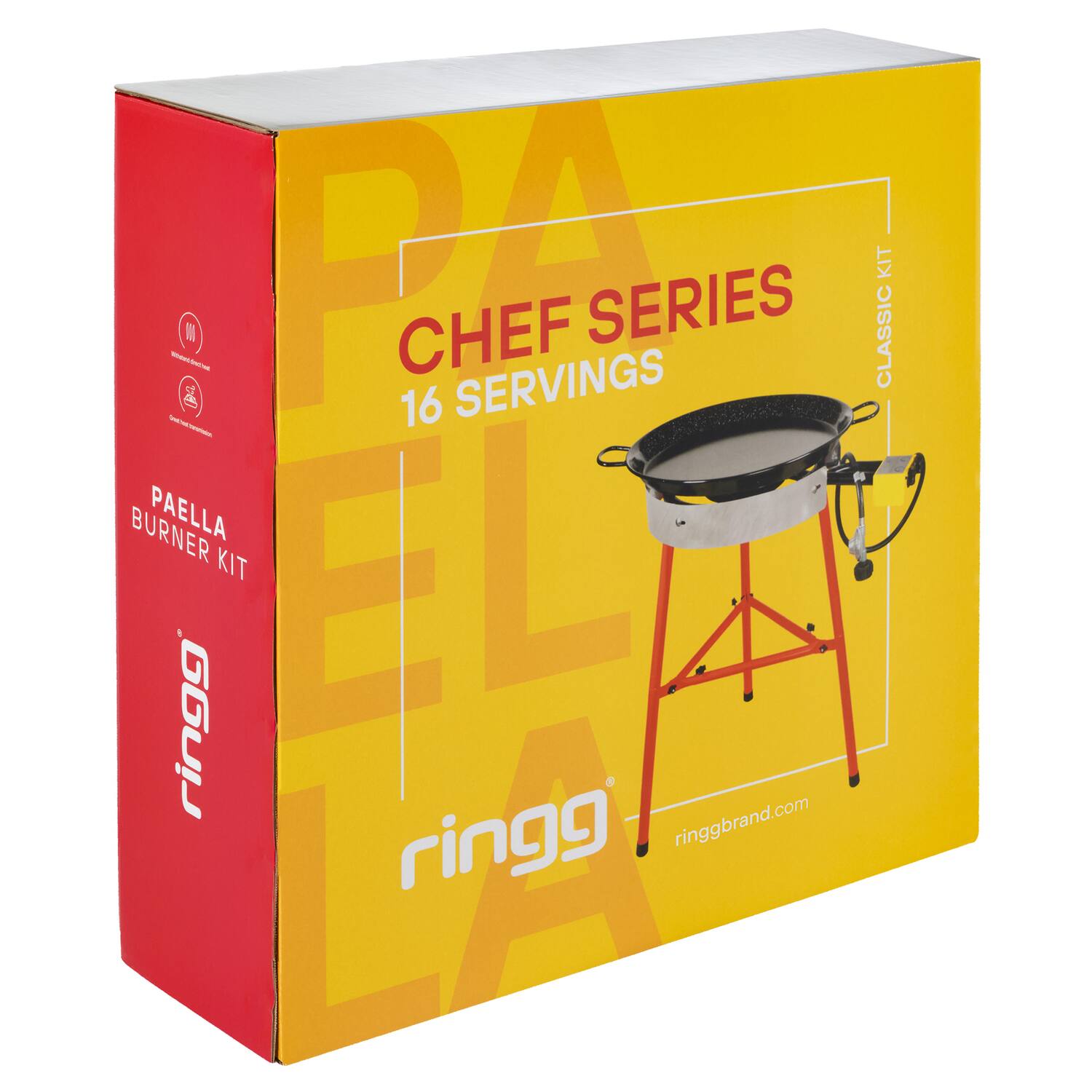 Chef Series 16 Servings Paella Burner Kit Classic Kit  
Ringg  
ringgbrand.com