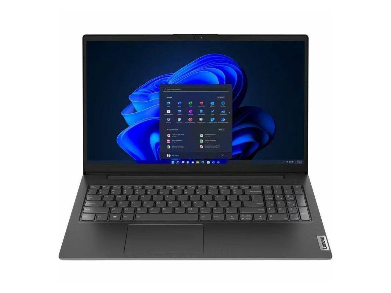 Alt View 5. Lenovo - Lenovo V15 G4 IRU 15.6" Intel Core i5-1335U  8GB Memory 256GB Storage Windows 10 Pro 83A10024US - Black.