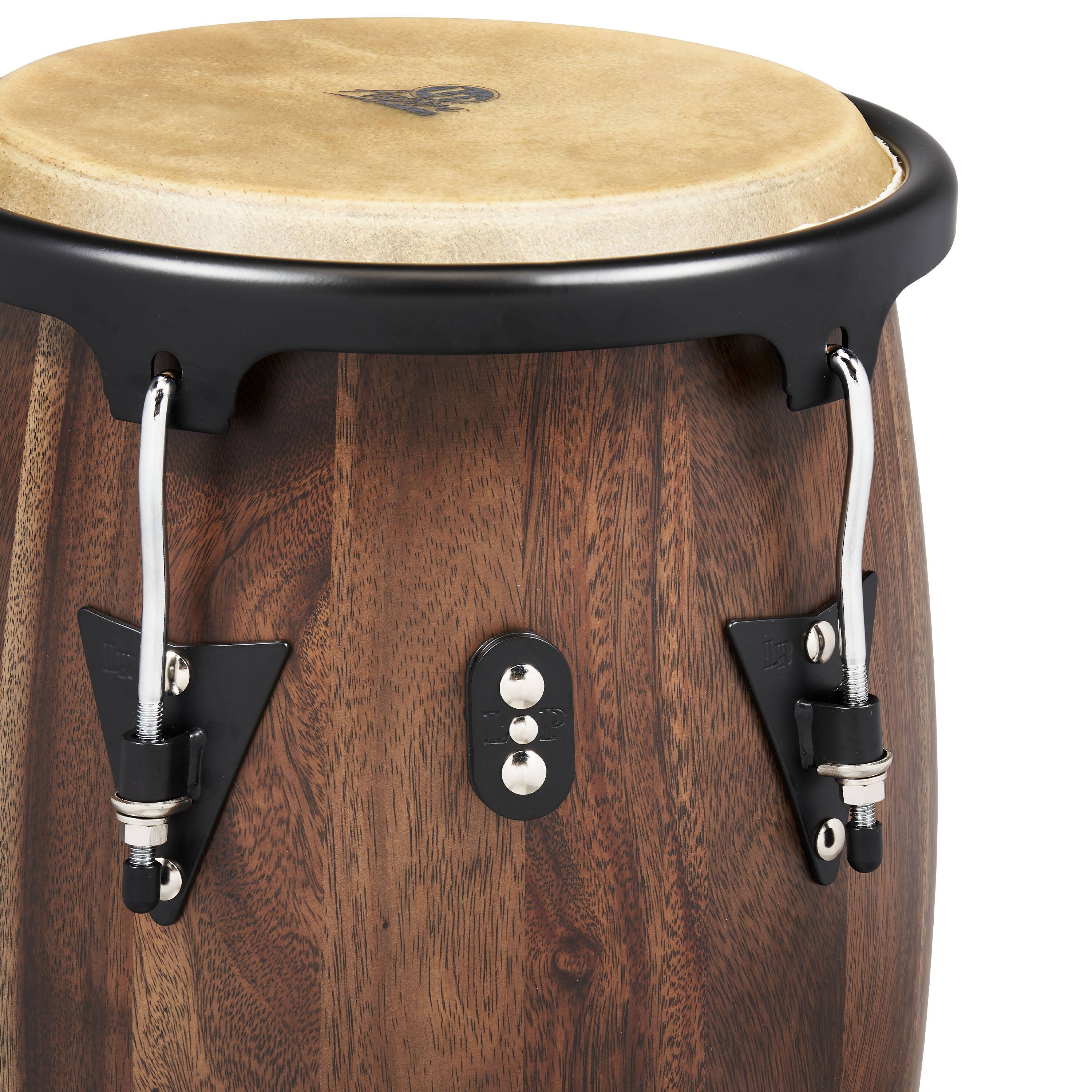 Left. Latin Percussion - Aspire 11" and 12" Conga Set.