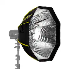 Front. Glow - Glow EZ Lock Octa Quick Softbox for Flashpoint XPLOR 400/300 Pro, (24").