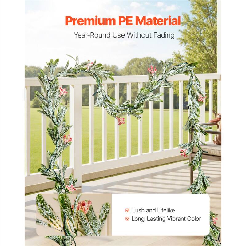 Premium PE Material  
Year-Round Use Without Fading  

Lush and Lifelike  
Long-Lasting Vibrant Color