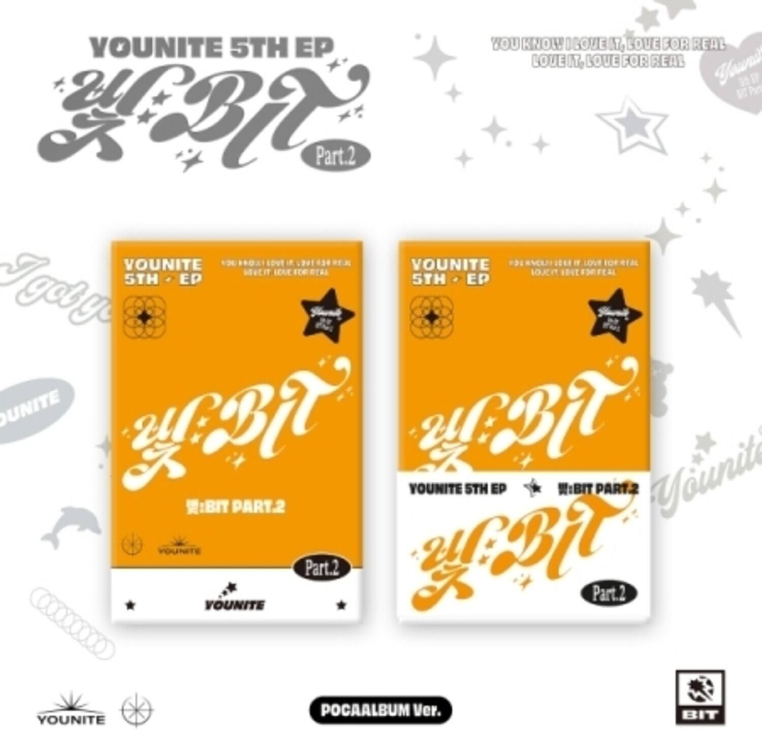 Younite - Bit Part.2 - Poca QR Card Version - incl. Photostand, 2 Photocards + 2 Stickers   - DISCLESS DIGITAL [Digital Download] price history on PriceWatchPro